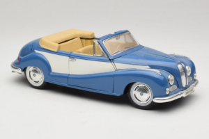 BMW 502 Kabrioletas Mėlynas Tchibo 1:18 45396 Metalas - nuotrauka 6 iš 8