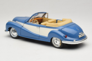 BMW 502 Kabrioletas Mėlynas Tchibo 1:18 45396 Metalas - nuotrauka 7 iš 8