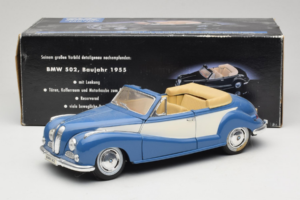 BMW 502 Kabrioletas Mėlynas Tchibo 1:18 45396 Metalas - nuotrauka 8 iš 8