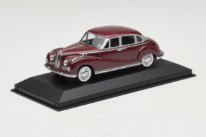 BMW 502 V8 Tamsiai Raudonas Minichamps 1:43 430022402 Metalas - nuotrauka 2 iš 4