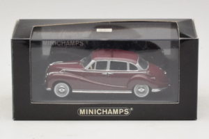BMW 502 V8 Tamsiai Raudonas Minichamps 1:43 430022402 Metalas - nuotrauka 4 iš 4