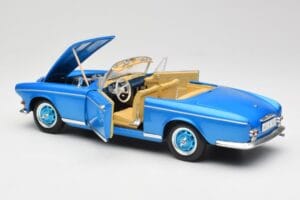 BMW 503 Cabriolet Riviera Blue Revell 1:18 08843 Metalas - nuotrauka 6 iš 9