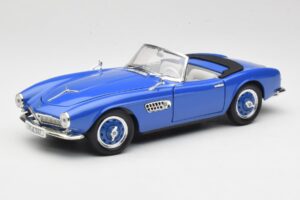 BMW 507 Touring Sport Kabrioletas Mėlynas Revell 1:18 8810-M1 Metalas