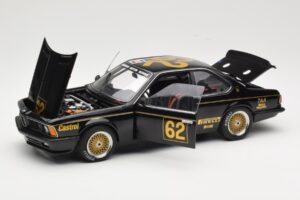 BMW 635 CSi E24 #62 J. Richards JPS Team BMW ATCC Winner 1985 AUTOart 1:18 88548 Metalas - nuotrauka 2 iš 8
