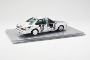 BMW 635 CSi E24 Art Car Robert Rauschenberg AUTOart 1:18 80430150924 Metalas - nuotrauka 2 iš 8