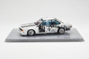 BMW 635 CSi E24 Art Car Robert Rauschenberg AUTOart 1:18 80430150924 Metalas - nuotrauka 3 iš 8