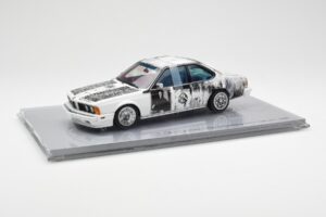 BMW 635 CSi E24 Art Car Robert Rauschenberg AUTOart 1:18 80430150924 Metalas