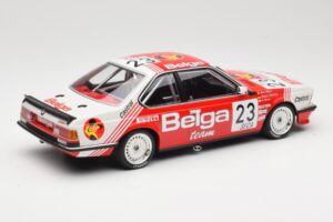 BMW 635 CSi E24 Belga Juma Racing M. Winkelhock / T. Regout 24 Hours of Spa 1985 Minichamps 1:18 155852523 Metalas - nuotrauka 2 iš 6