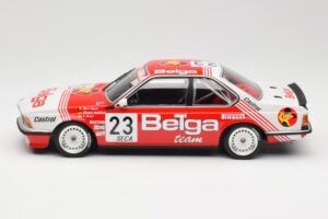 BMW 635 CSi E24 Belga Juma Racing M. Winkelhock / T. Regout 24 Hours of Spa 1985 Minichamps 1:18 155852523 Metalas - nuotrauka 3 iš 6