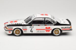 BMW 635 CSi E24 BMW Italia #4 R. Ravaglia / G. Berger 24 Hours of Spa 1984 Minichamps 1:18 155842504 Metalas - nuotrauka 3 iš 6