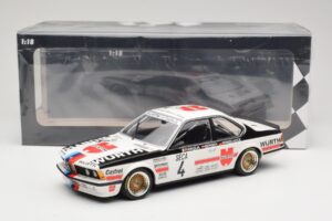 BMW 635 CSi E24 BMW Italia #4 R. Ravaglia / G. Berger 24 Hours of Spa 1984 Minichamps 1:18 155842504 Metalas - nuotrauka 6 iš 6
