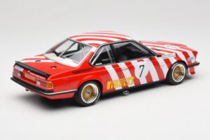 BMW 635 CSi E24 #7 BMW Italia G. Brancatelli / H. Kelleners Brno Grand Prix 1984 Minichamps 1:18 155842507 Metalas - nuotrauka 2 iš 6