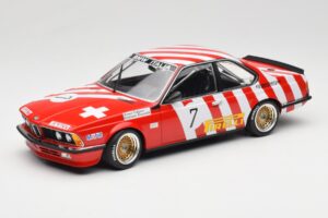 BMW 635 CSi E24 #7 BMW Italia G. Brancatelli / H. Kelleners Brno Grand Prix 1984 Minichamps 1:18 155842507 Metalas