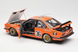 BMW 635 CSi E24 #1 European Touring Car Championship Jagermeister 1985 AUTOart 1:18 80430145825 Metalas - nuotrauka 5 iš 8
