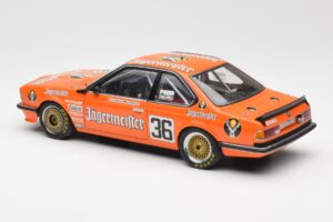 BMW 635 CSi E24 #1 European Touring Car Championship Jagermeister 1985 AUTOart 1:18 80430145825 Metalas - nuotrauka 7 iš 8