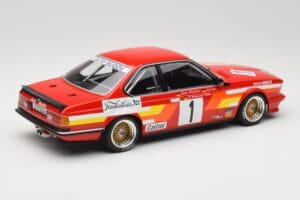BMW 635 CSi E24 #1 U. Felder / D. Hamelmann Auto Budde Winners 24 Hours of Nürburgring 1985 Minichamps 1:18 155852501 Metalas - nuotrauka 2 iš 6