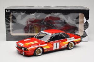 BMW 635 CSi E24 #1 U. Felder / D. Hamelmann Auto Budde Winners 24 Hours of Nürburgring 1985 Minichamps 1:18 155852501 Metalas - nuotrauka 6 iš 6