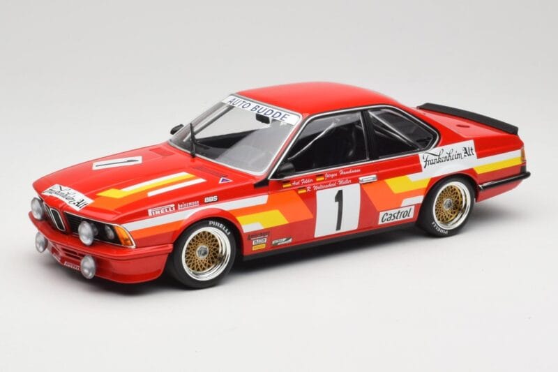 BMW 635 CSi E24 #1 U. Felder / D. Hamelmann Auto Budde Winners 24 Hours of Nürburgring 1985 Minichamps 1:18 155852501 Metalas
