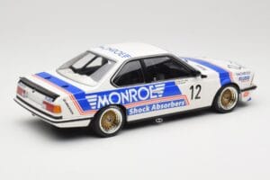 BMW 635 CSi E24 #12 C. Ballot-Léna / Deyne 500km Monza 1985 Minichamps 1:18 155852512 Metalas - nuotrauka 2 iš 6