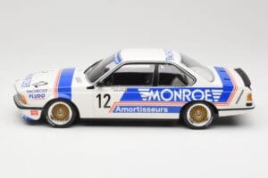 BMW 635 CSi E24 #12 C. Ballot-Léna / Deyne 500km Monza 1985 Minichamps 1:18 155852512 Metalas - nuotrauka 3 iš 6