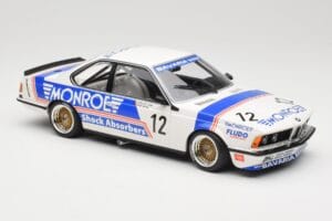 BMW 635 CSi E24 #12 C. Ballot-Léna / Deyne 500km Monza 1985 Minichamps 1:18 155852512 Metalas - nuotrauka 4 iš 6