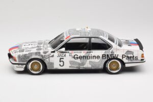 BMW 635 CSi E24 #5 R. Ravaglia Winner Spa 24 Hours 1985 Minichamps 1:18 155852505 Metalas - nuotrauka 3 iš 6