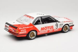 BMW 635 CSi E24 #9 Hollinger / P. Giroix Garage du Bac 24 Hours of Spa 1984 Minichamps 1:18 155842509 Metalas - nuotrauka 2 iš 6