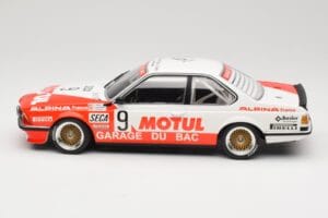 BMW 635 CSi E24 #9 Hollinger / P. Giroix Garage du Bac 24 Hours of Spa 1984 Minichamps 1:18 155842509 Metalas - nuotrauka 3 iš 6