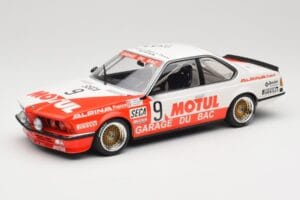 BMW 635 CSi E24 #9 Hollinger / P. Giroix Garage du Bac 24 Hours of Spa 1984 Minichamps 1:18 155842509 Metalas