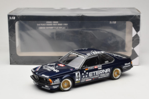 BMW 635 CSi E24 Schnitzer Eterna #4 H. Stuck / W. Brun 3rd Place Brno Grand Prix ETCC 1983 Minichamps 1:18 155832504 Metalas - nuotrauka 6 iš 6