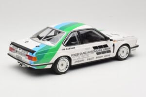 BMW 635 CSi E24 Vogelsang Automobile H. Grohs Winner Bergischer Löwe Zolder 1984 Minichamps 1:18 155842511 Metalas - nuotrauka 2 iš 6