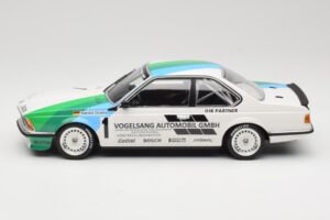 BMW 635 CSi E24 Vogelsang Automobile H. Grohs Winner Bergischer Löwe Zolder 1984 Minichamps 1:18 155842511 Metalas - nuotrauka 3 iš 6