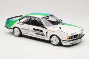BMW 635 CSi E24 Vogelsang Automobile H. Grohs Winner Bergischer Löwe Zolder 1984 Minichamps 1:18 155842511 Metalas - nuotrauka 4 iš 6