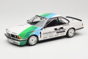 BMW 635 CSi E24 Vogelsang Automobile H. Grohs Winner Bergischer Löwe Zolder 1984 Minichamps 1:18 155842511 Metalas