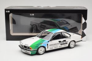 BMW 635 CSi E24 Vogelsang Automobile H. Grohs Winner Bergischer Löwe Zolder 1984 Minichamps 1:18 155842511 Metalas - nuotrauka 6 iš 6