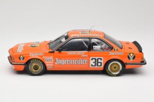 BMW 635CSi E24 Jagermeister #36 W. Brun / H. Grohs ETCC 1984 Minichamps 1:18 80430139185 Metalas - nuotrauka 4 iš 8