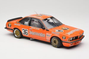 BMW 635CSi E24 Jagermeister #36 W. Brun / H. Grohs ETCC 1984 Minichamps 1:18 80430139185 Metalas - nuotrauka 6 iš 8