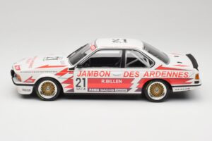 BMW 635CSi E24 Team Brun Motorsport #21 H. Grohs / T. Boutsen Spa 24 Hours 1985 Minichamps 1:18 155852521 Metalas - nuotrauka 3 iš 6
