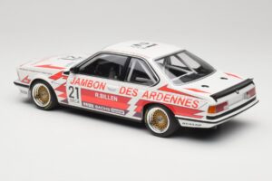 BMW 635CSi E24 Team Brun Motorsport #21 H. Grohs / T. Boutsen Spa 24 Hours 1985 Minichamps 1:18 155852521 Metalas - nuotrauka 5 iš 6