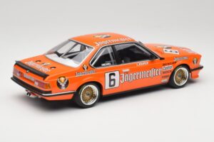 BMW 635CSi E24 Jagermeister #6 H. Stuck Bergischer Lowe Zolder DPM 1984 Minichamps 1:18 155842506 Metalas - nuotrauka 2 iš 6