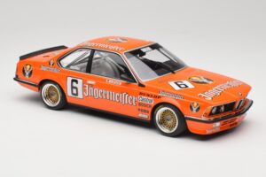 BMW 635CSi E24 Jagermeister #6 H. Stuck Bergischer Lowe Zolder DPM 1984 Minichamps 1:18 155842506 Metalas - nuotrauka 4 iš 6