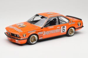 BMW 635CSi E24 Jagermeister #6 H. Stuck Bergischer Lowe Zolder DPM 1984 Minichamps 1:18 155842506 Metalas