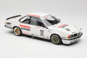 BMW 635CSi E24 Team Schnitzer Eterna #30 S. Bellof / S. Danner ETCC 1984 Minichamps 1:18 155832530 Metalas - nuotrauka 4 iš 6