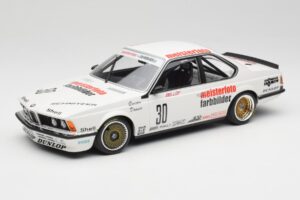 BMW 635CSi E24 Team Schnitzer Eterna #30 S. Bellof / S. Danner ETCC 1984 Minichamps 1:18 155832530 Metalas