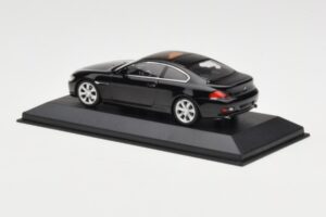 BMW 645i E63 Juodas Minichamps 1:43 80420393306 Metalas - nuotrauka 4 iš 5