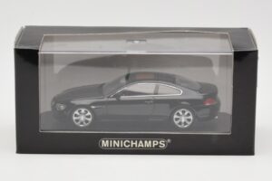BMW 645i E63 Juodas Minichamps 1:43 80420393306 Metalas - nuotrauka 5 iš 5