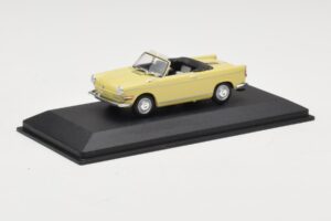 BMW 700 Kabrioletas Geltonas Minichamps 1:43 BMW002 Metalas - nuotrauka 2 iš 4