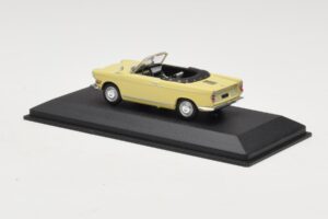 BMW 700 Kabrioletas Geltonas Minichamps 1:43 BMW002 Metalas - nuotrauka 3 iš 4