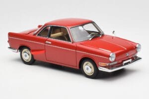 BMW 700 Sport Coupe Spanish Raudonas AUTOart 1:18 70652 Metalas - nuotrauka 6 iš 8