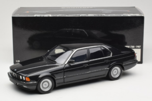 BMW 730i E32 Black Metallic Minichamps 1:18 100023002 Metalas - nuotrauka 8 iš 8